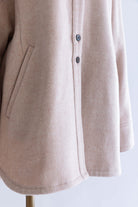 Wool Blend Over Shirt Jacket