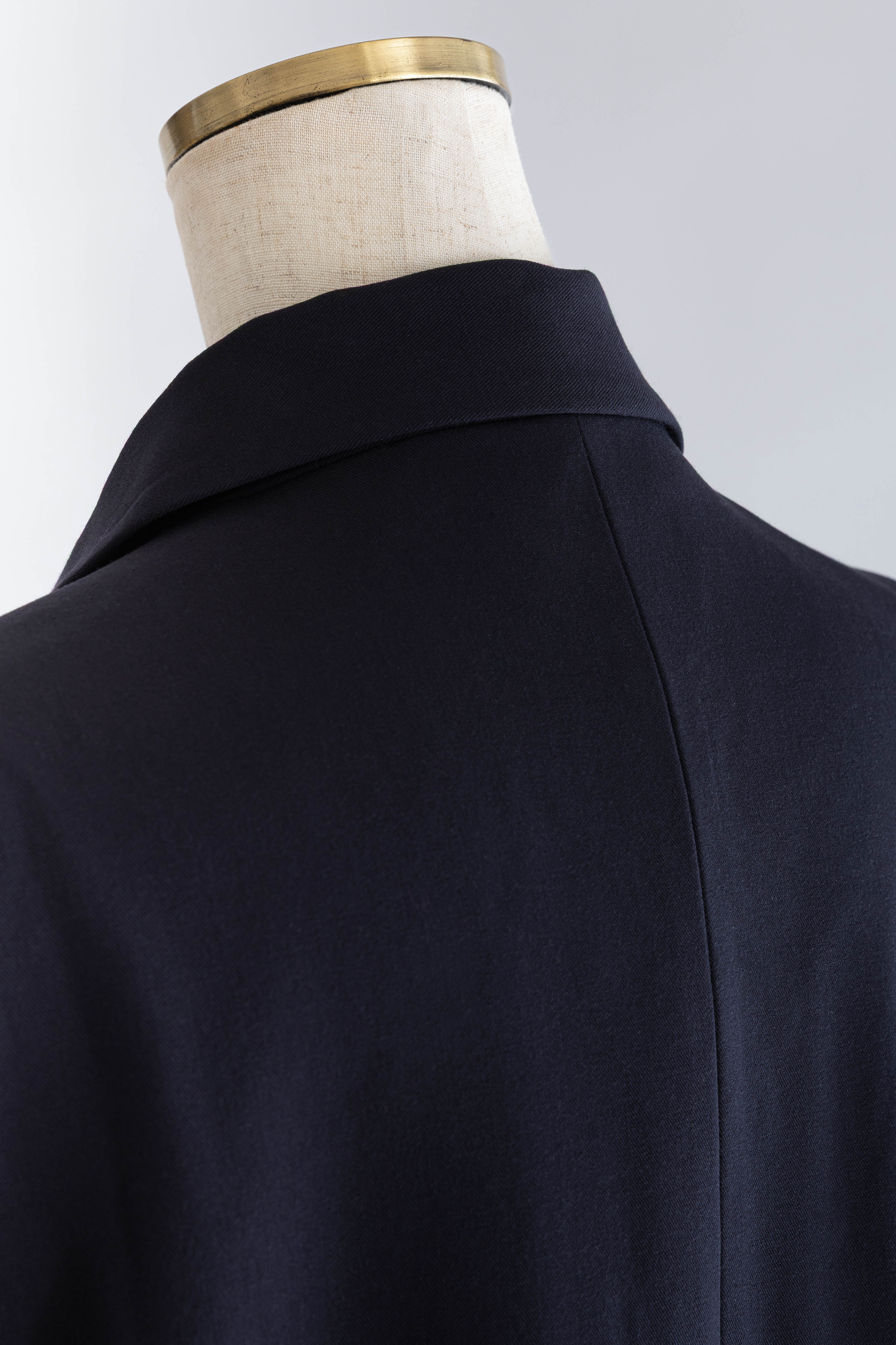Gathered Shoulder Fitted Jacket