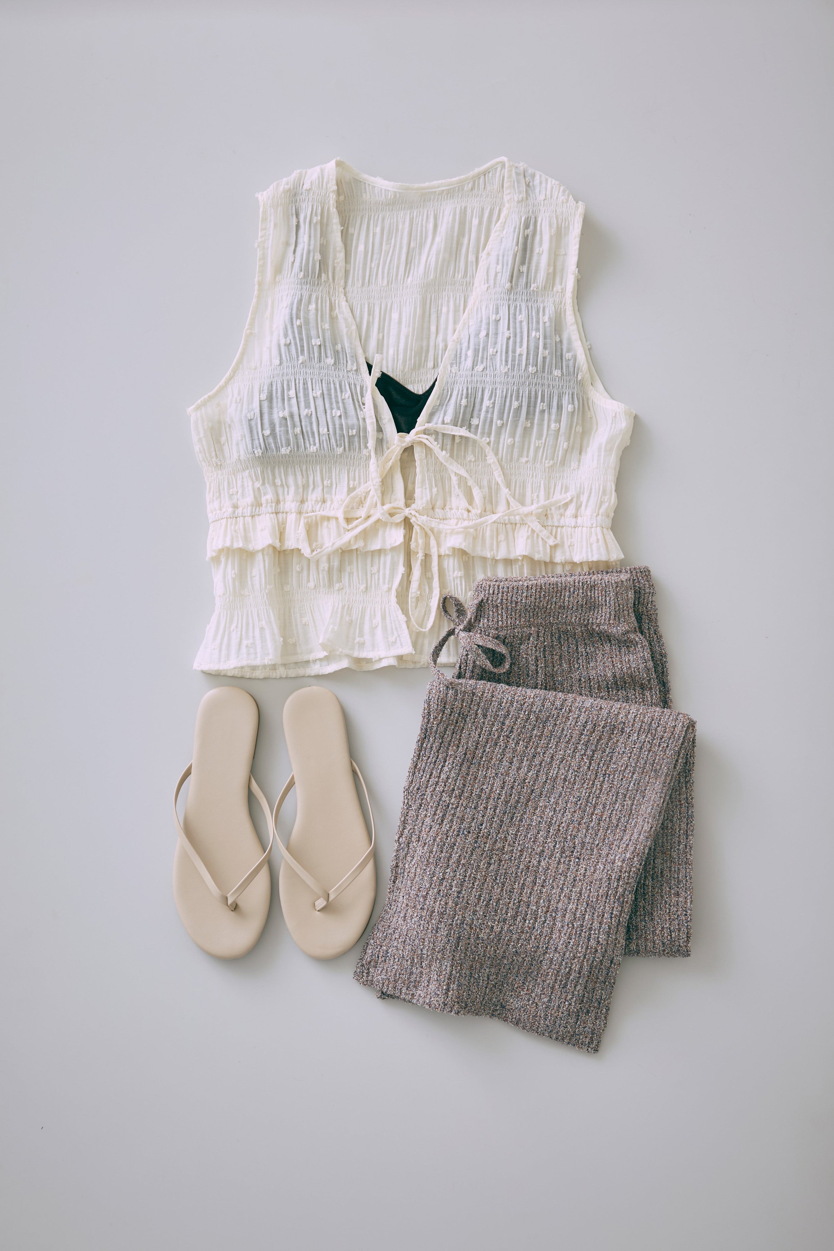 Dobby Smock Blouse