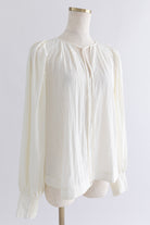 Gathered Volume Blouse