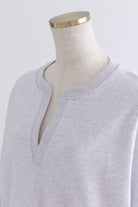 【Set Up】Key Neck Sweat Pullover