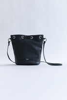 Light Leather Mini Tube 2Way Bag ネイビー