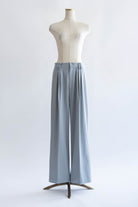 Wide Tuck Pants サックス