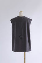 【Set Up】Faux Suede Gilet