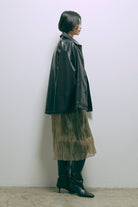 Faux Leather Over Jacket