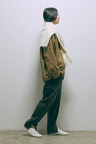 Faux Leather Over Jacket