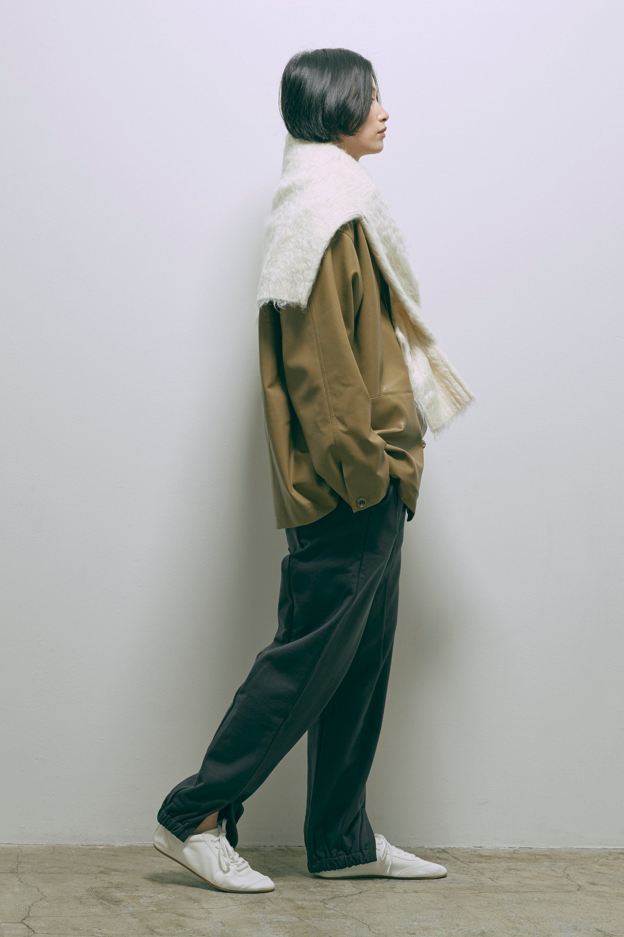 Faux Leather Over Jacket