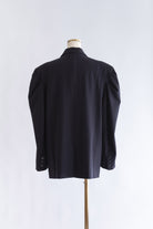 Gathered Shoulder Fitted Jacket