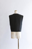 Cropped Tweed Gilet