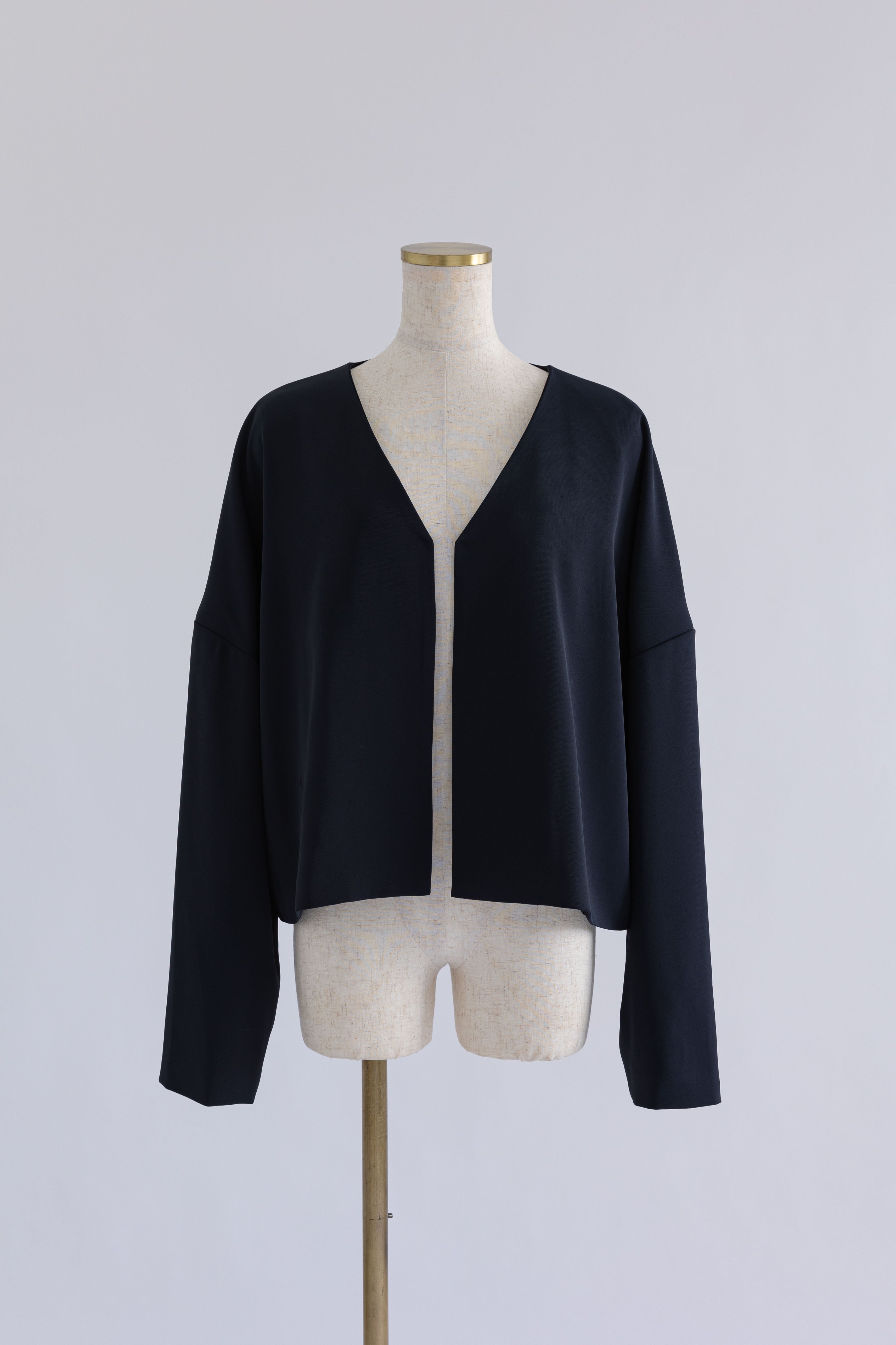 Dropped Shoulder Soft Jacket Set Up