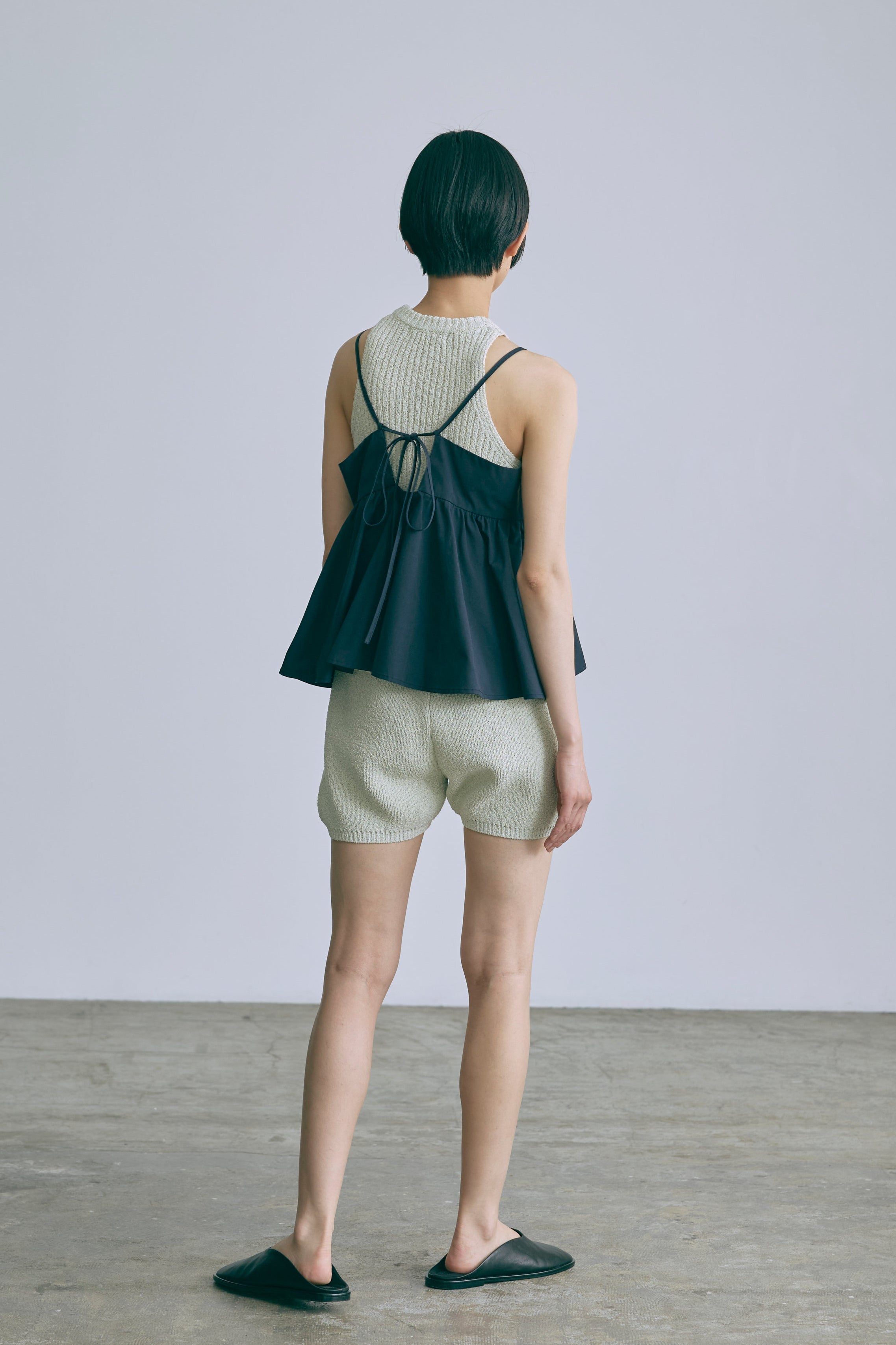 Gathered Layered Camisole