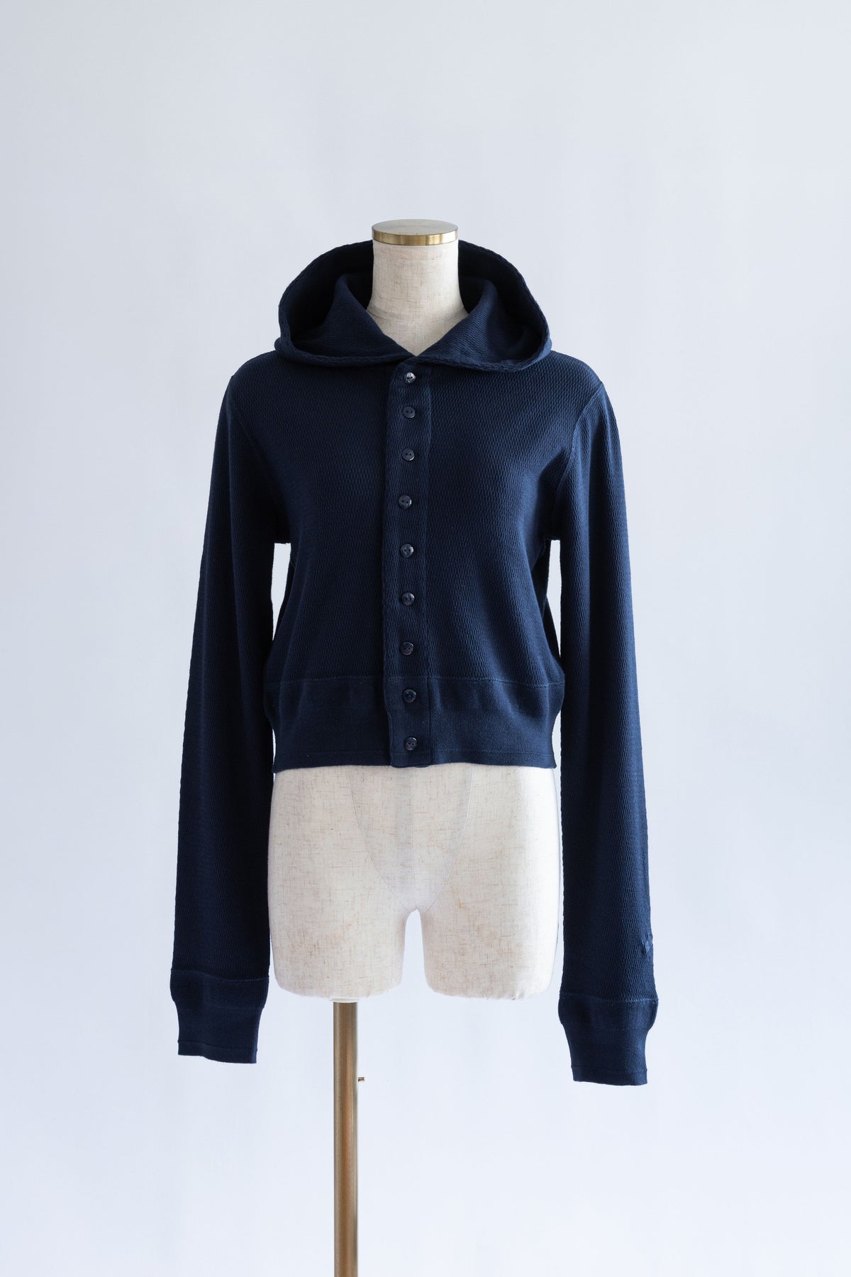 【FAITH】Thermal Cardigan ネイビー