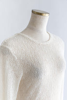 Mesh Lace Open Back Top