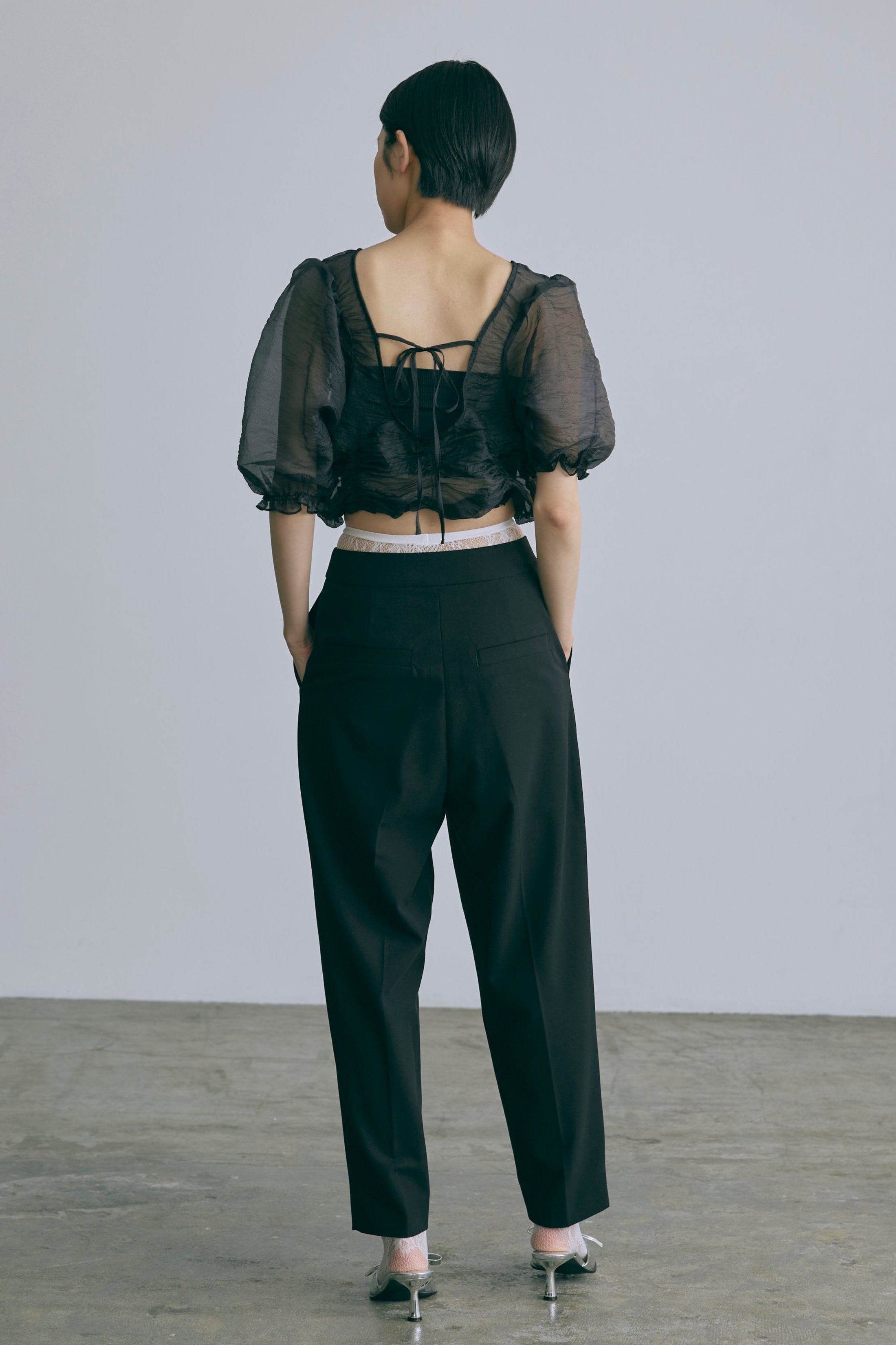 Sheer Crinkled Top – EN NEUME