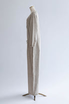 Soft Wool Jumpsuit ベージュ