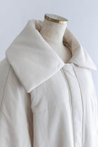 Dolman Sleeve Padded Jacket アイボリー