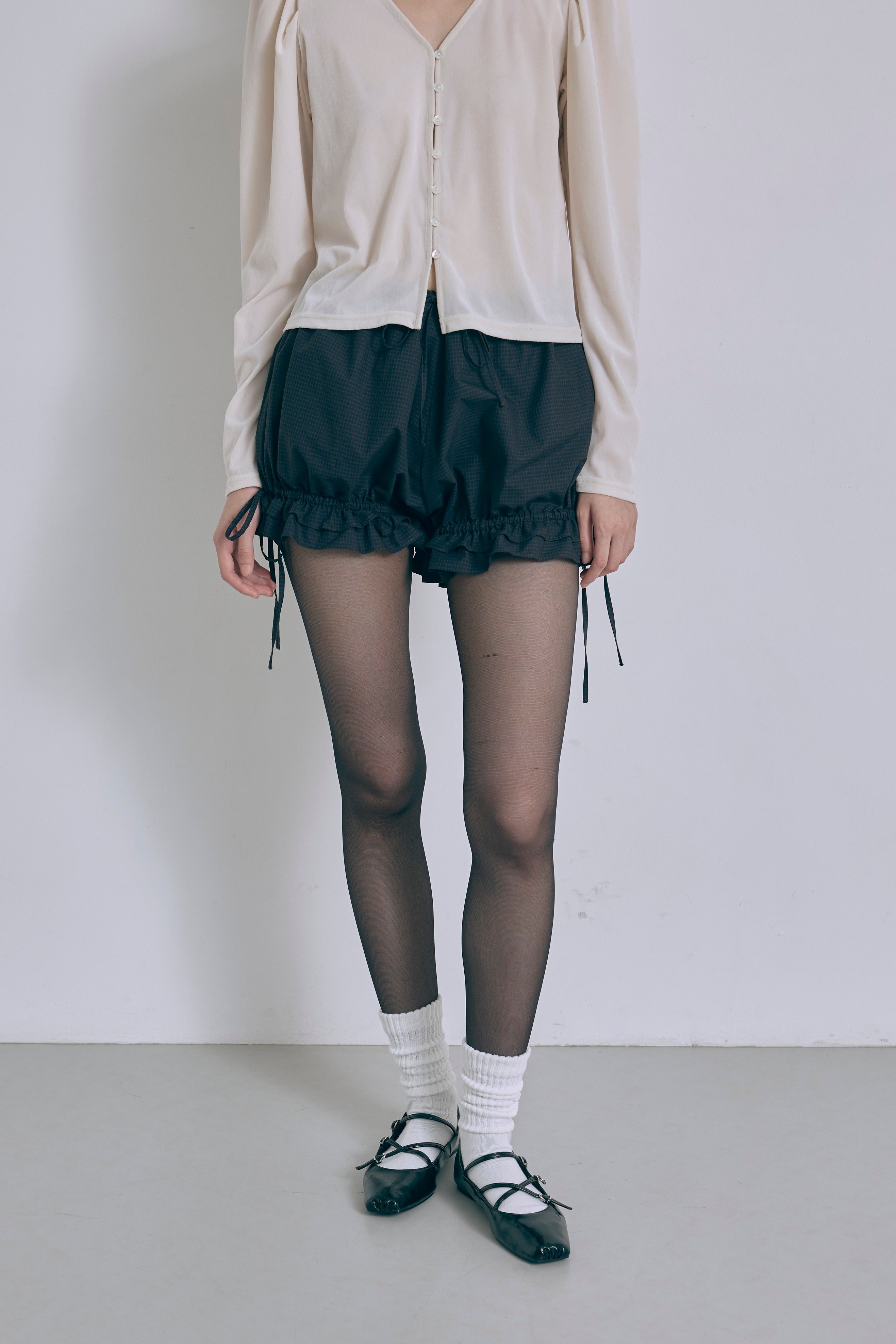 Frill Hem Bloomers ブラウン size:F model:175cm SENPING