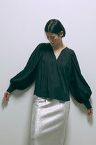 Gathered Volume Blouse