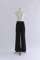 【Set Up】Semi-Wide Trousers ブラック