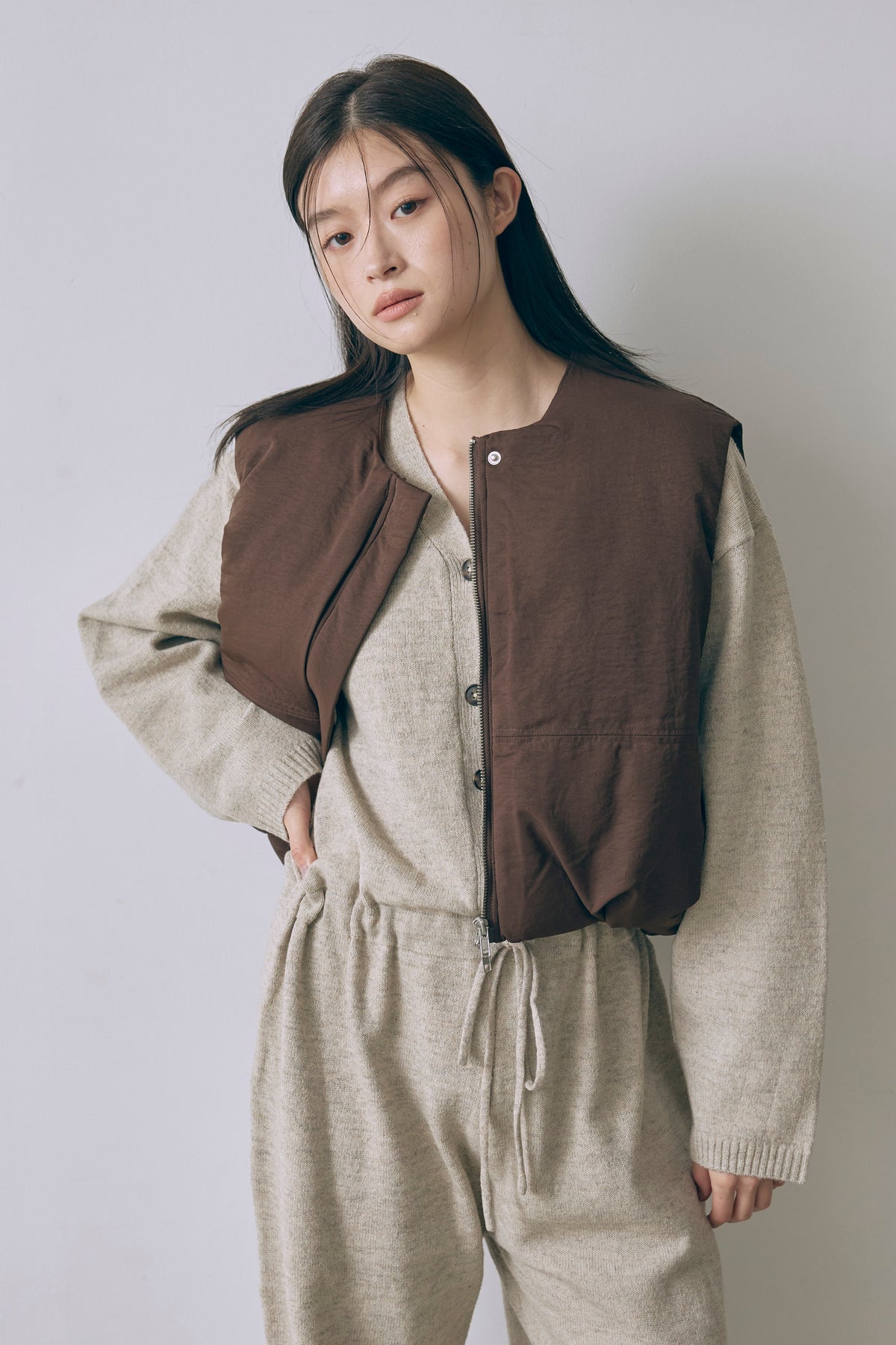 Padded Cocoon Vest