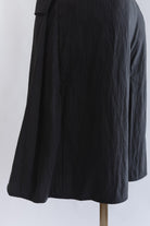 Structured Pocket Flare Shorts ブラック