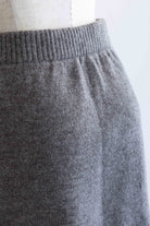 Alpaca-Touch Knit Mini Skirt