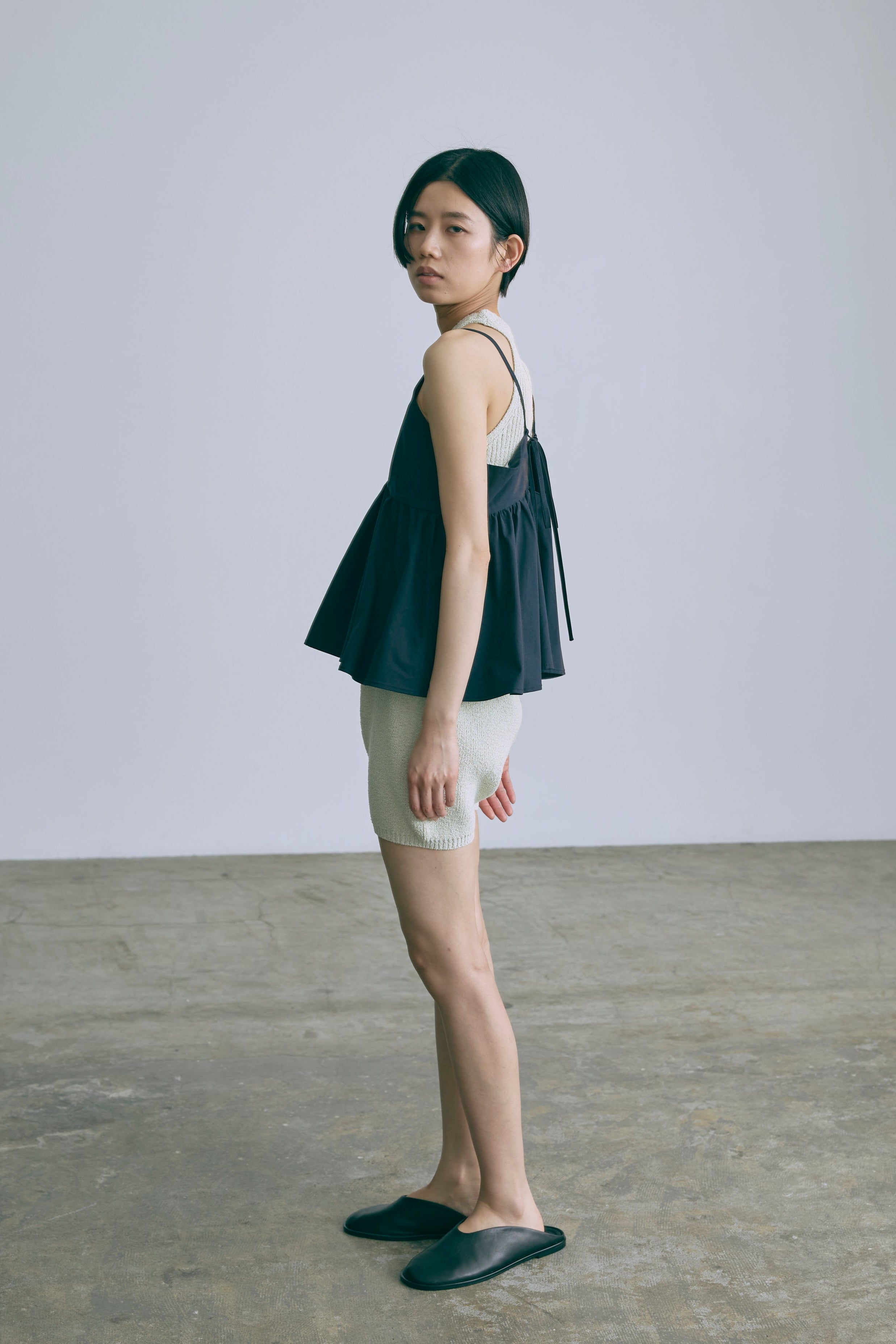 Gathered Layered Camisole
