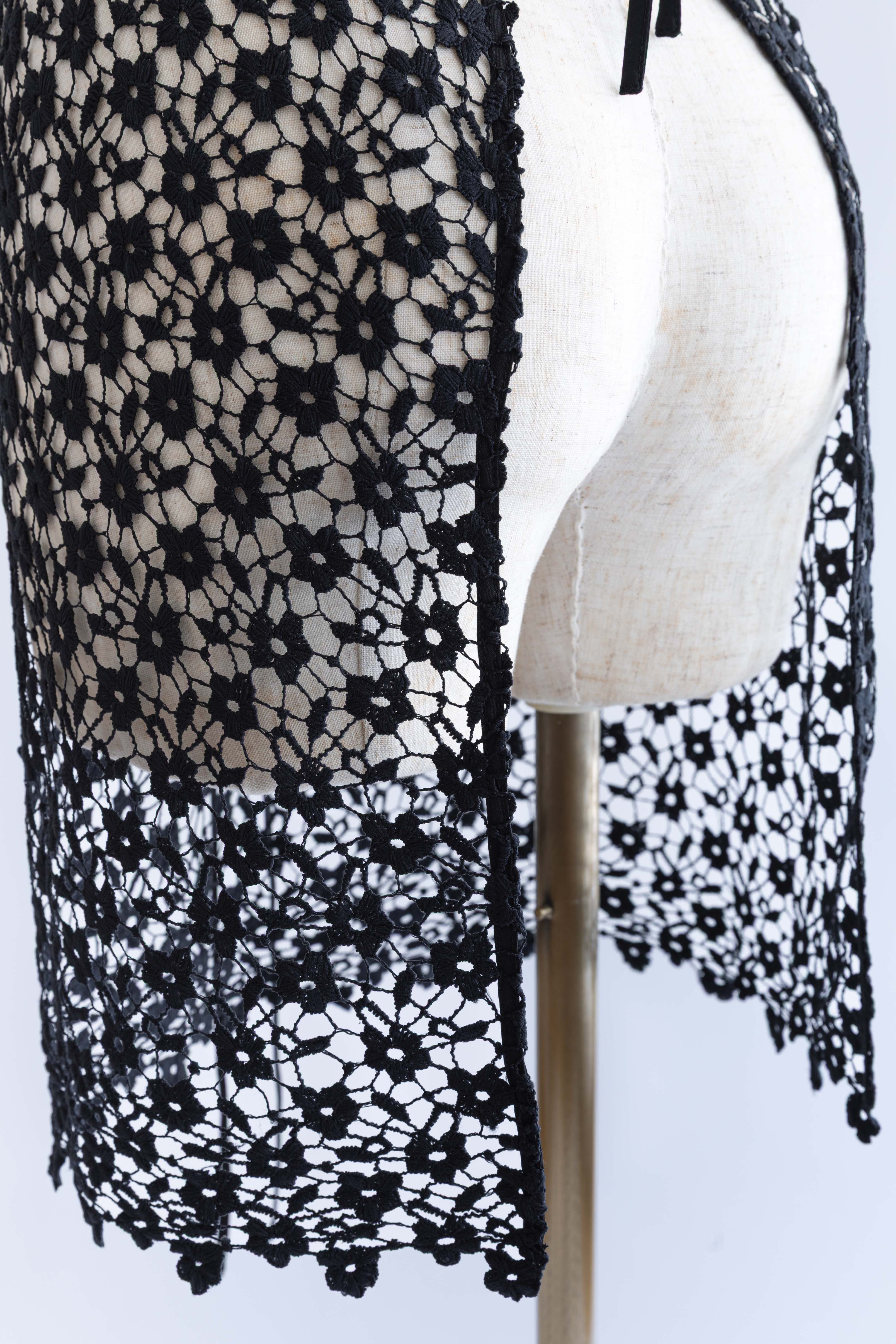 Flower Lace Apron Dress