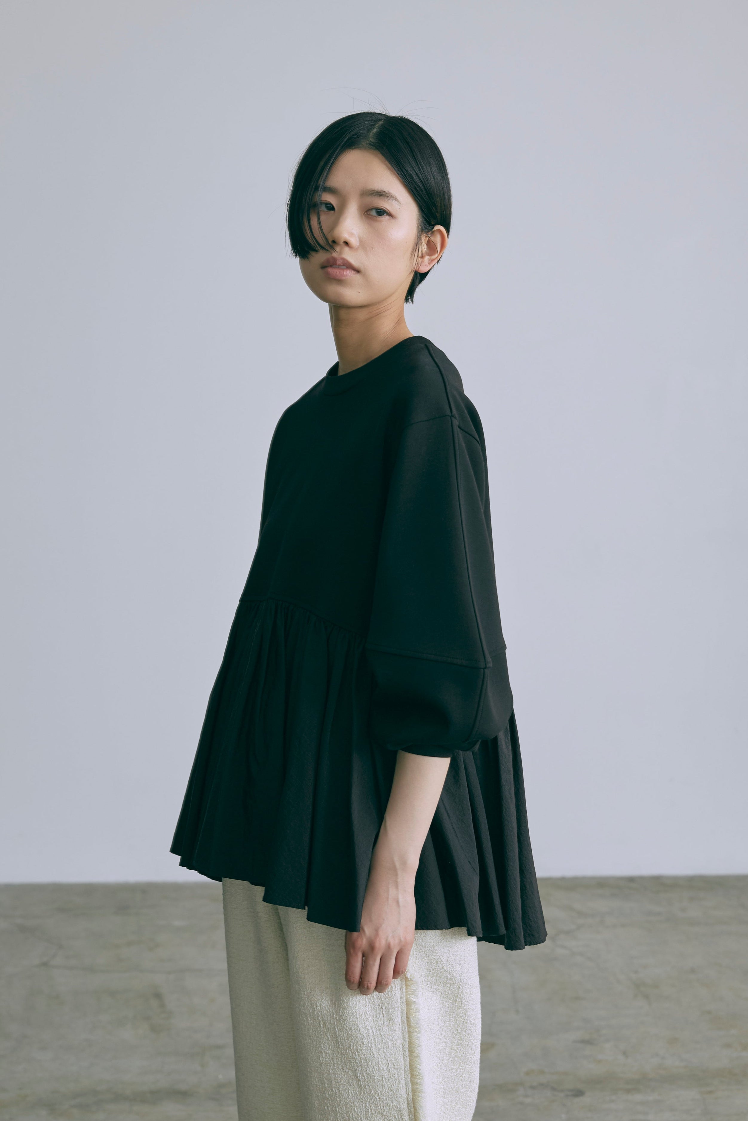 Bonding Peplum Top