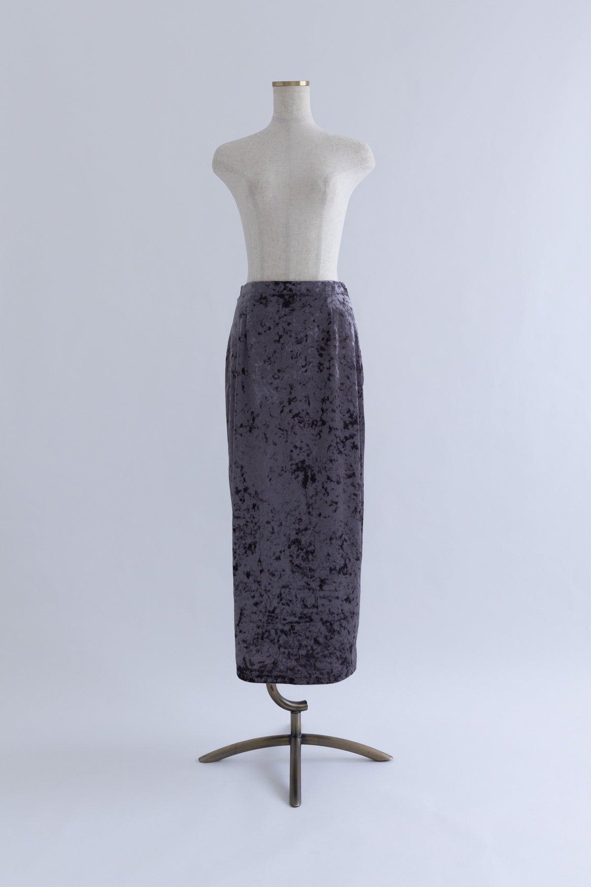 Velour I-Line Skirt パープル