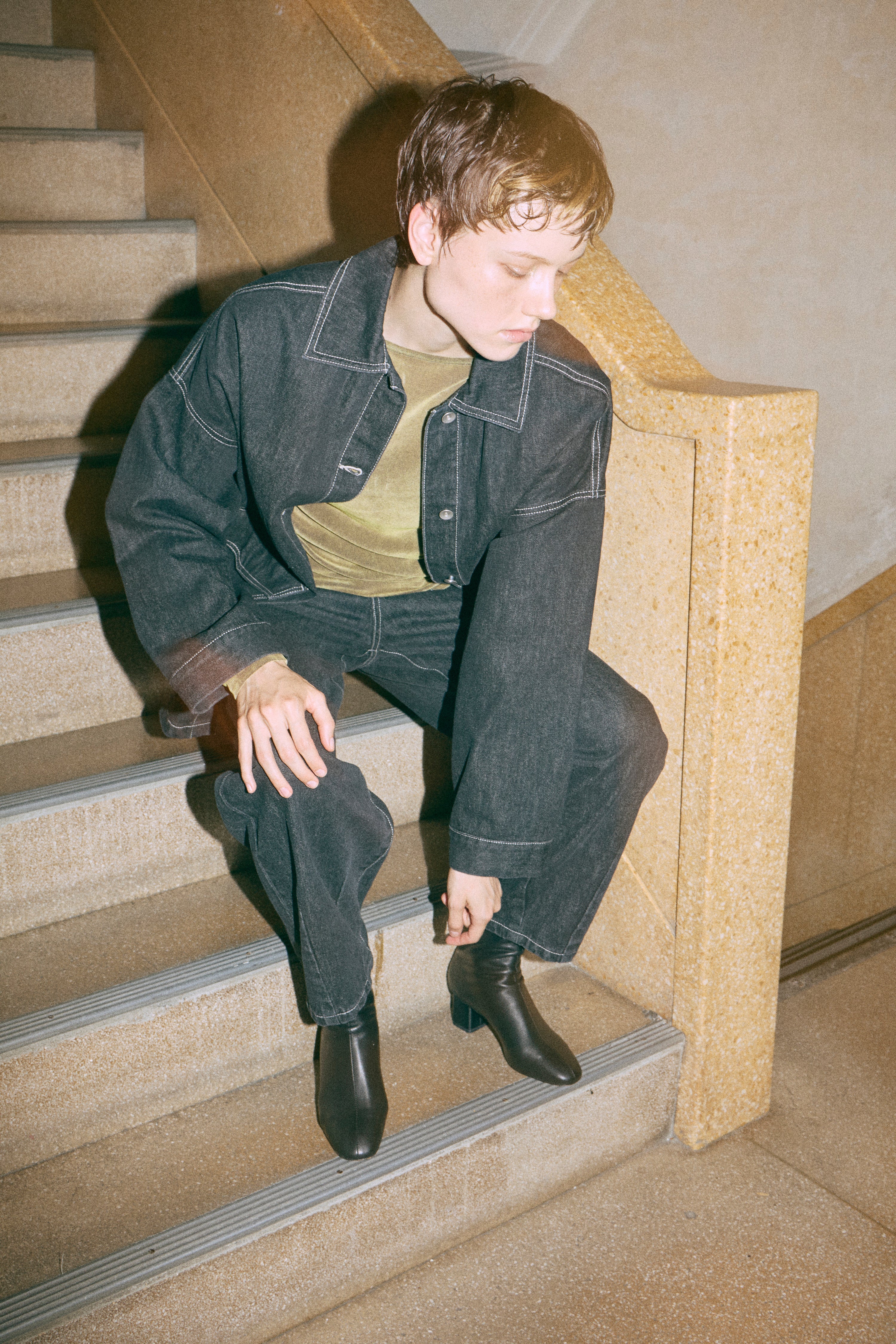 Ram Leather Short Boots