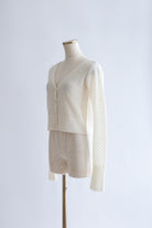 Cloud Touch Knit Cardigan オフホワイト