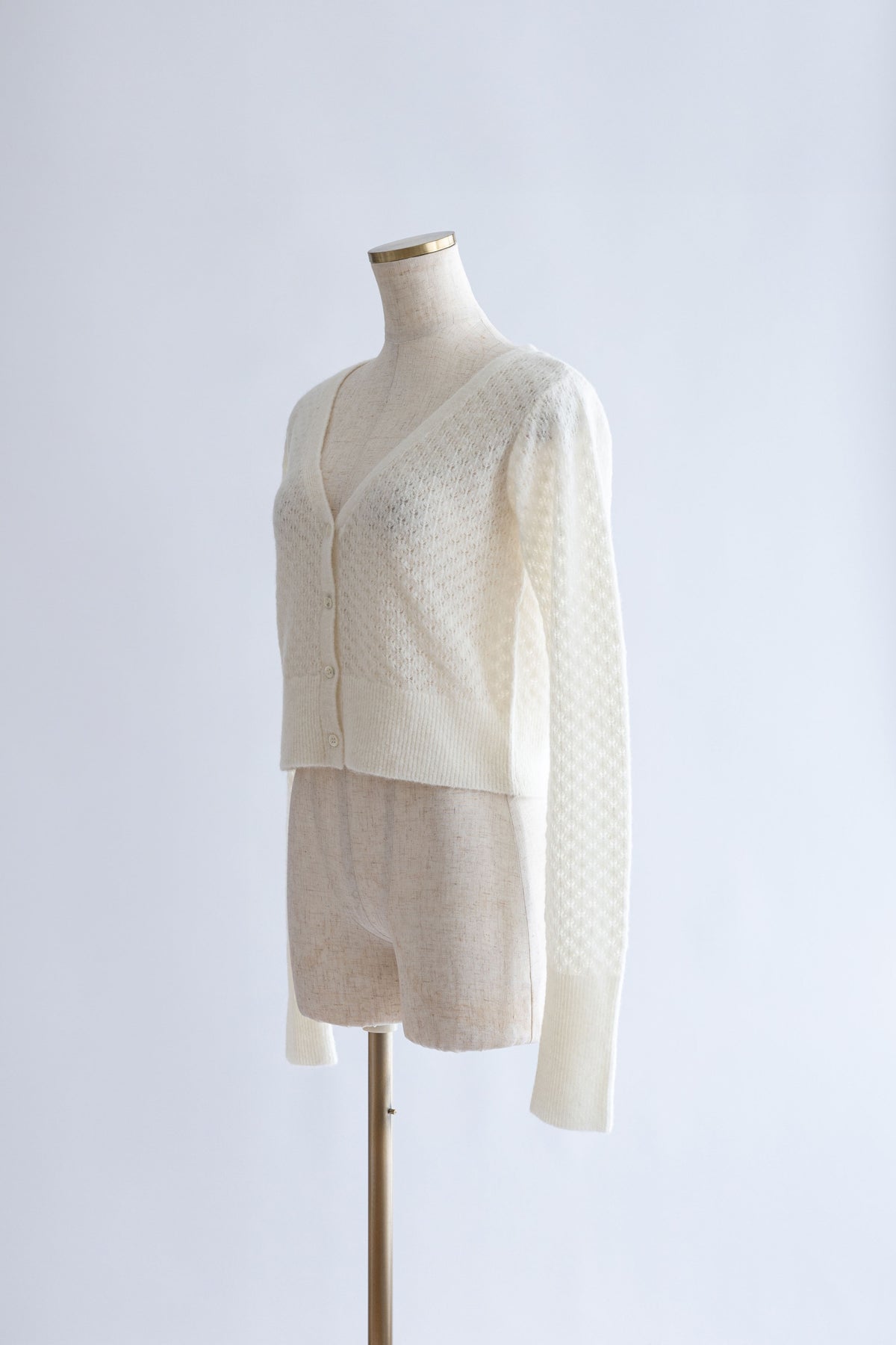 Cloud Touch Knit Cardigan オフホワイト