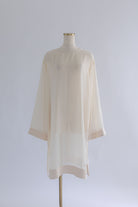 Sheer Dot Tunic アイボリー