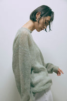 Sheer Mohair Knit