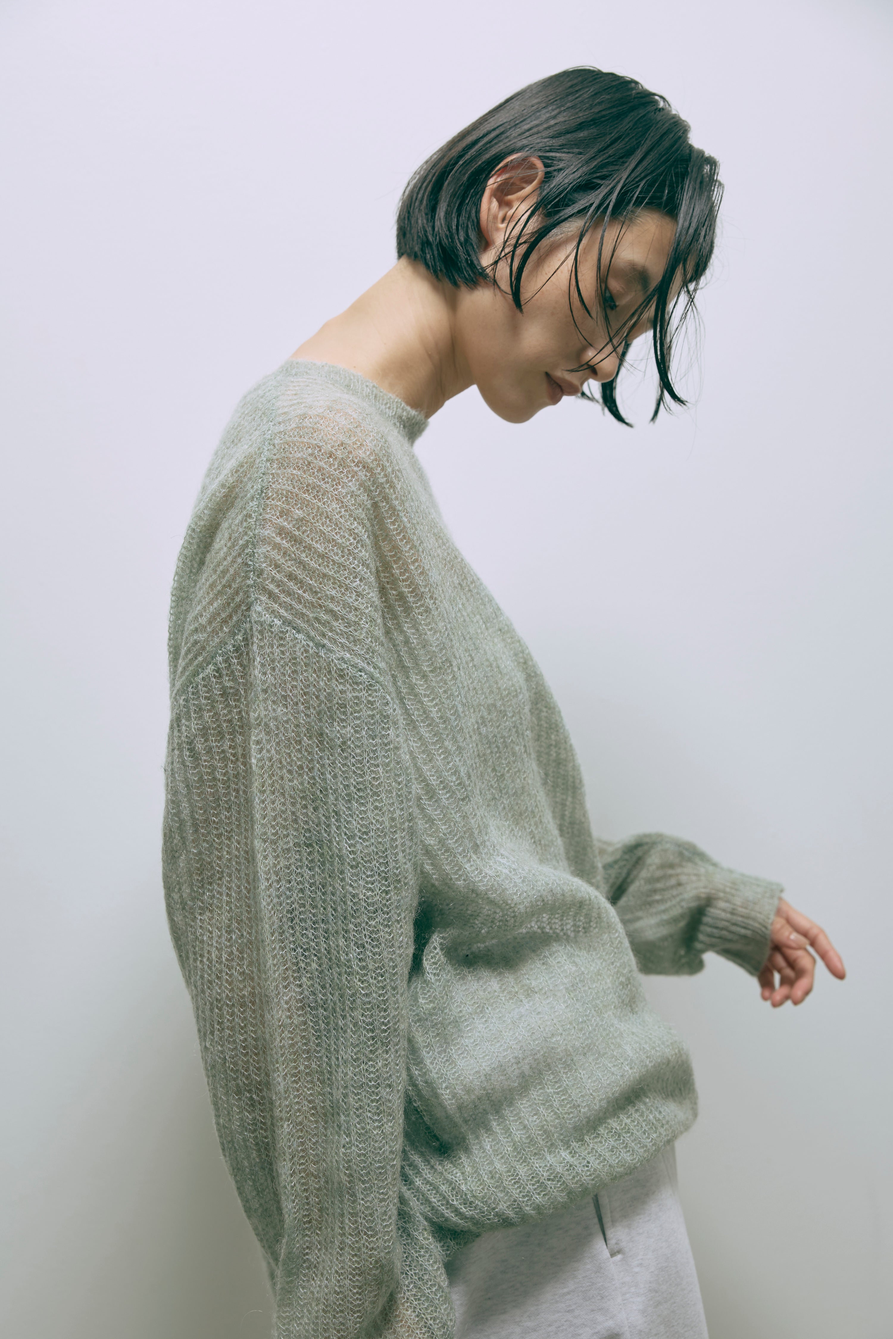 Sheer Mohair Knit