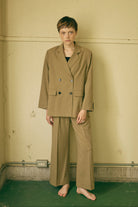 【Set Up】Semi-Wide Trousers