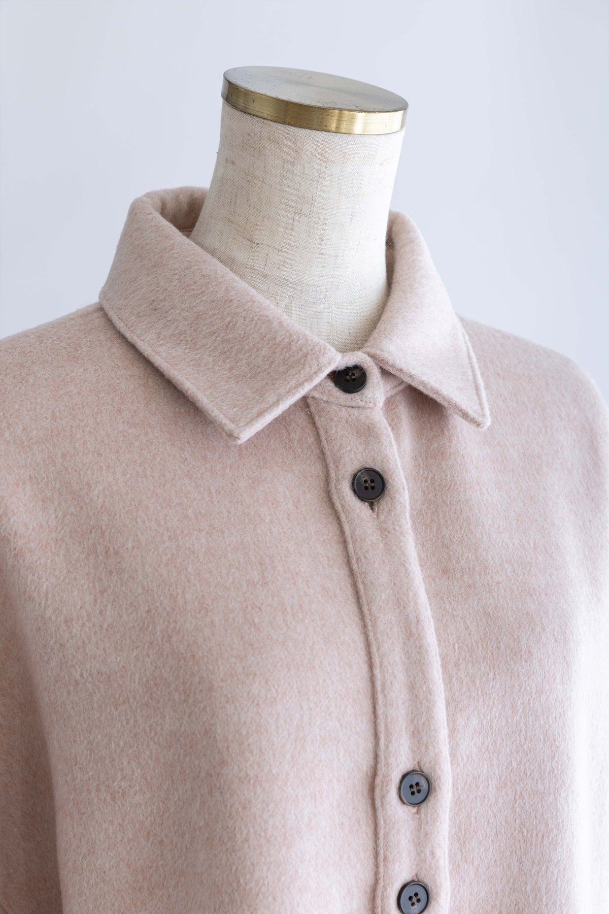 Wool Blend Over Shirt Jacket