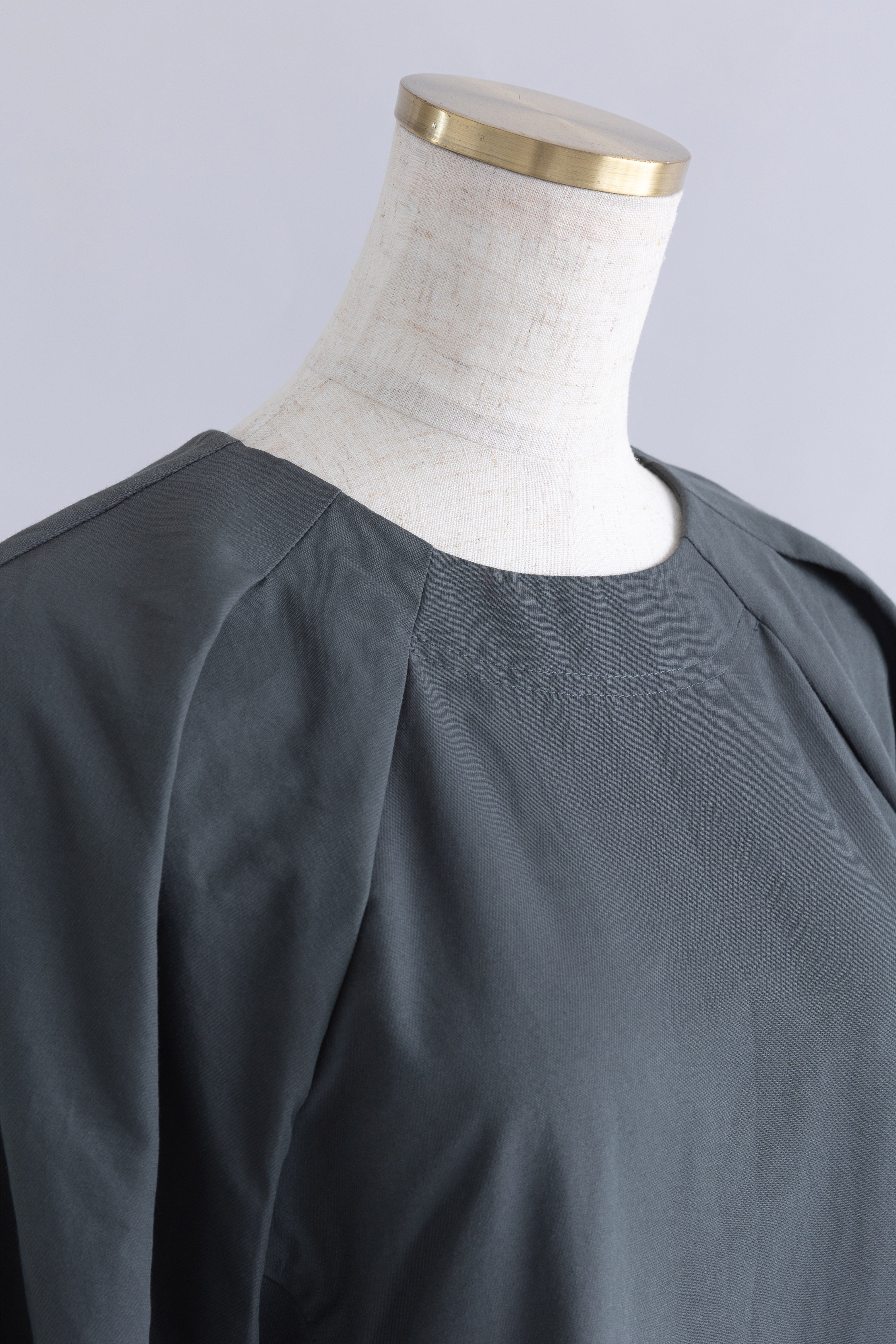 Volume Sleeve Mini Dress