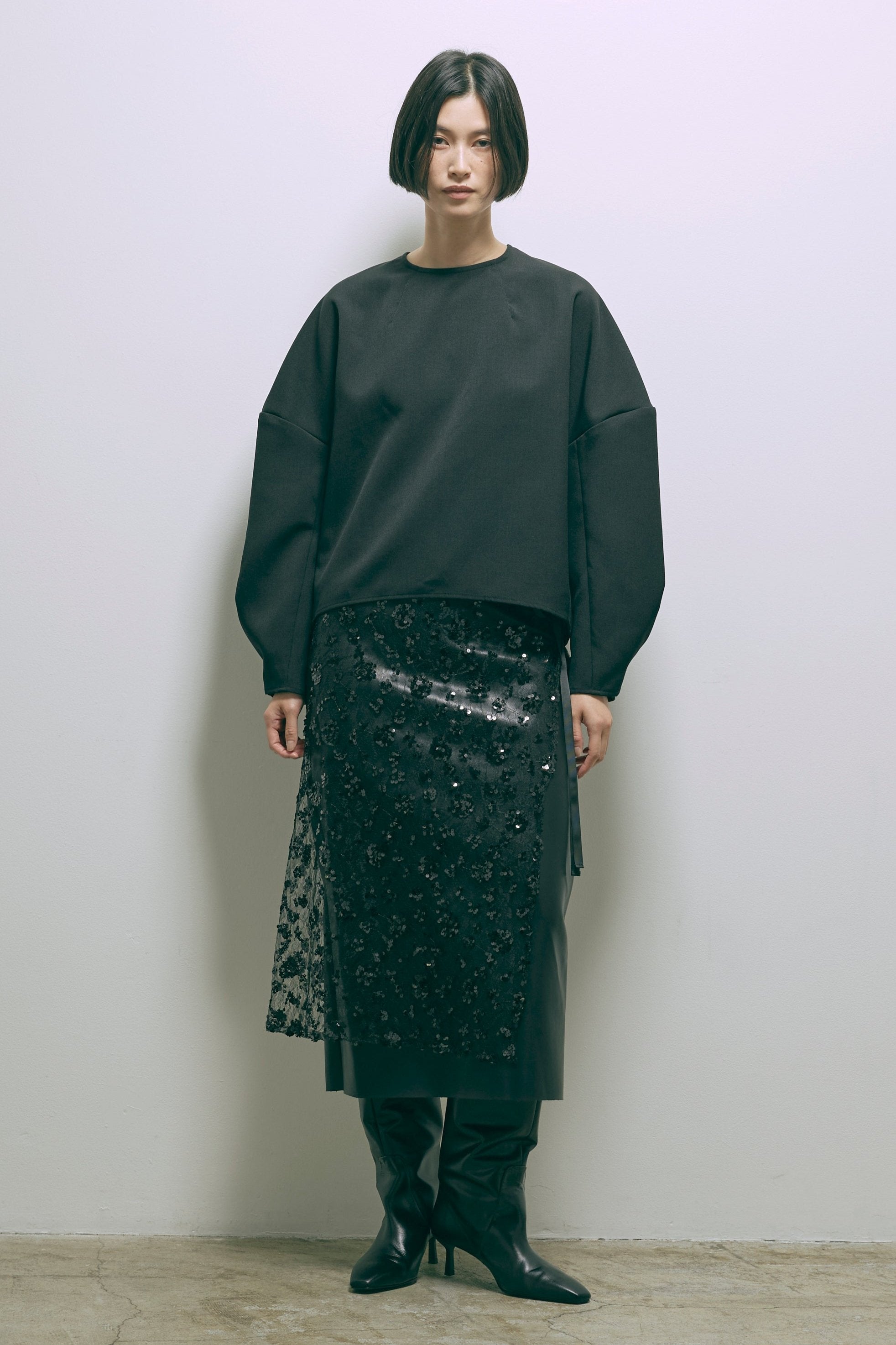 Sequin Layered Skirt