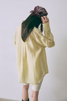 Silk-Like Oversized Shirt