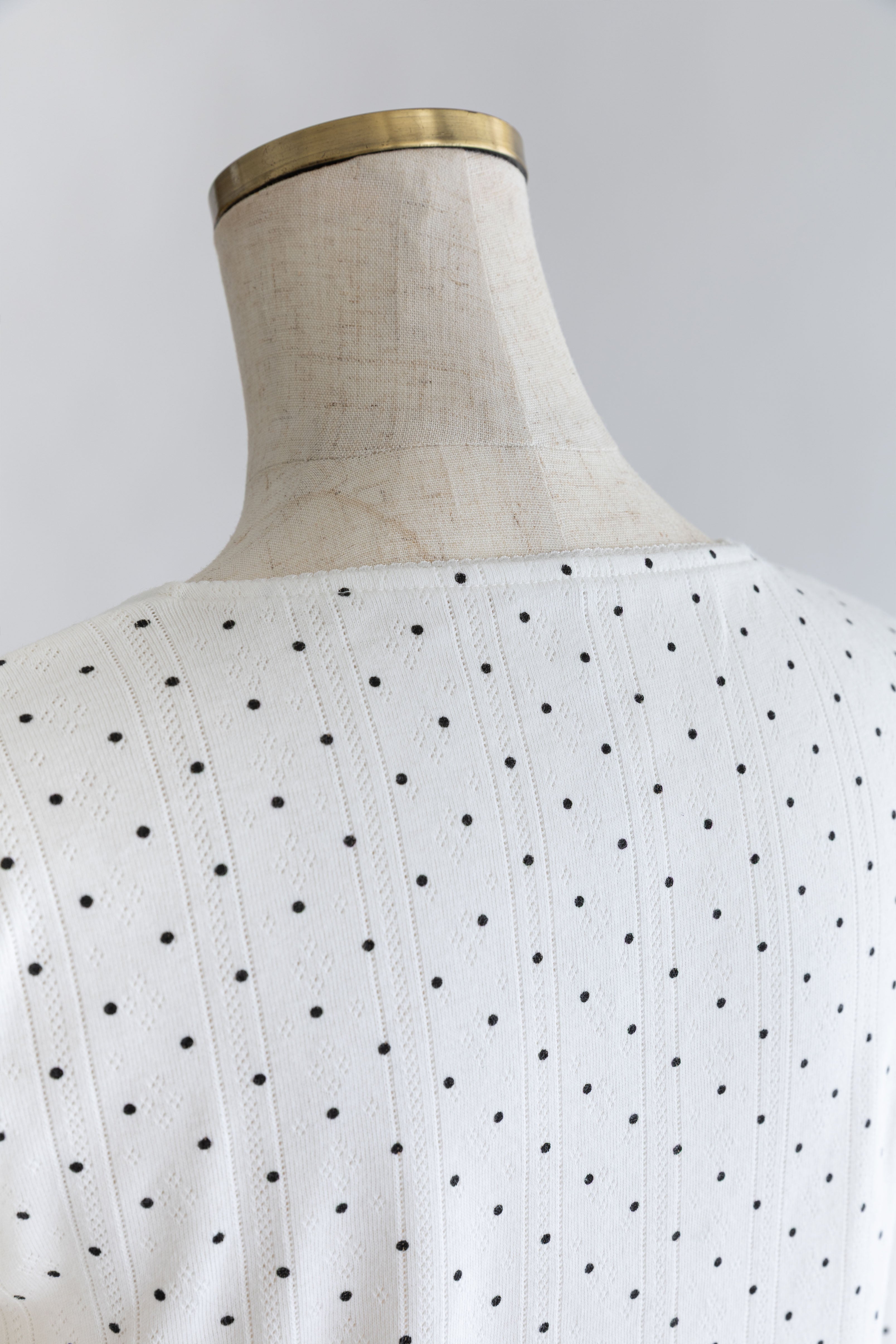 Powder Dot Henley
