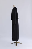 Dropped Shoulder Soft Jacket Set Up