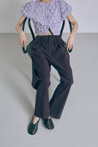 Wide Tuck Pants