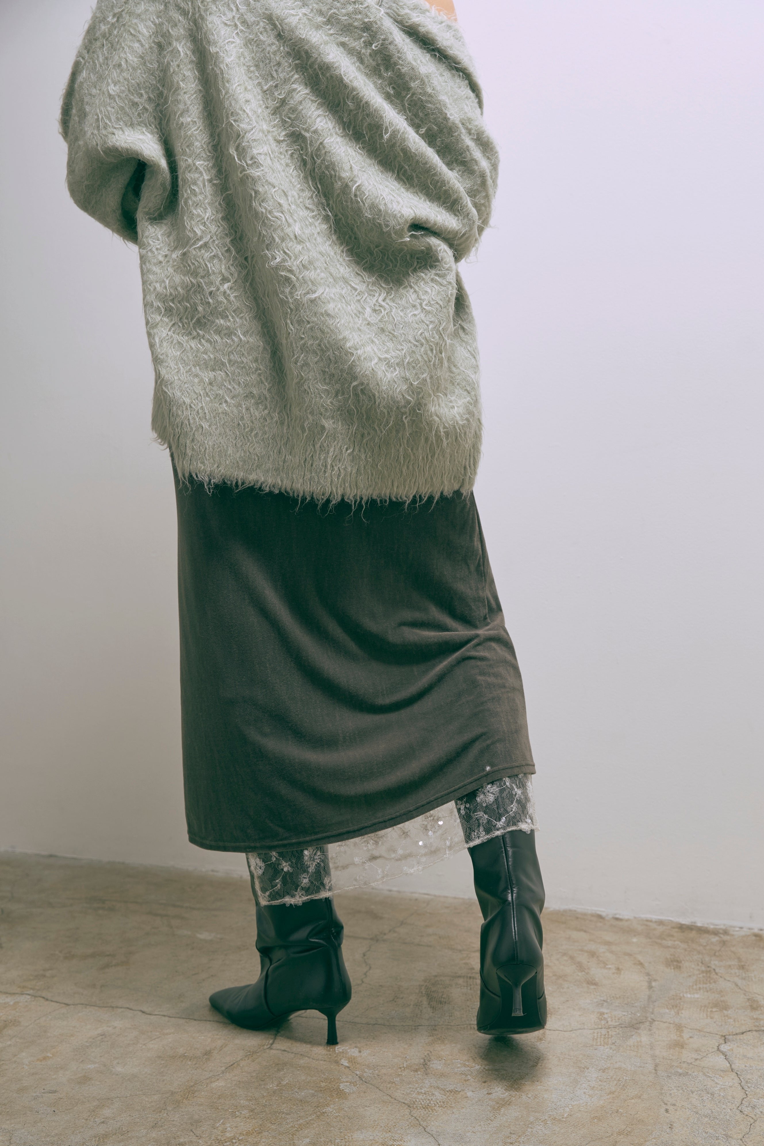 Sequin Layered Skirt