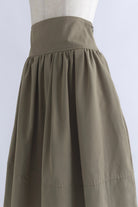 Cocoon Silhouette Skirt