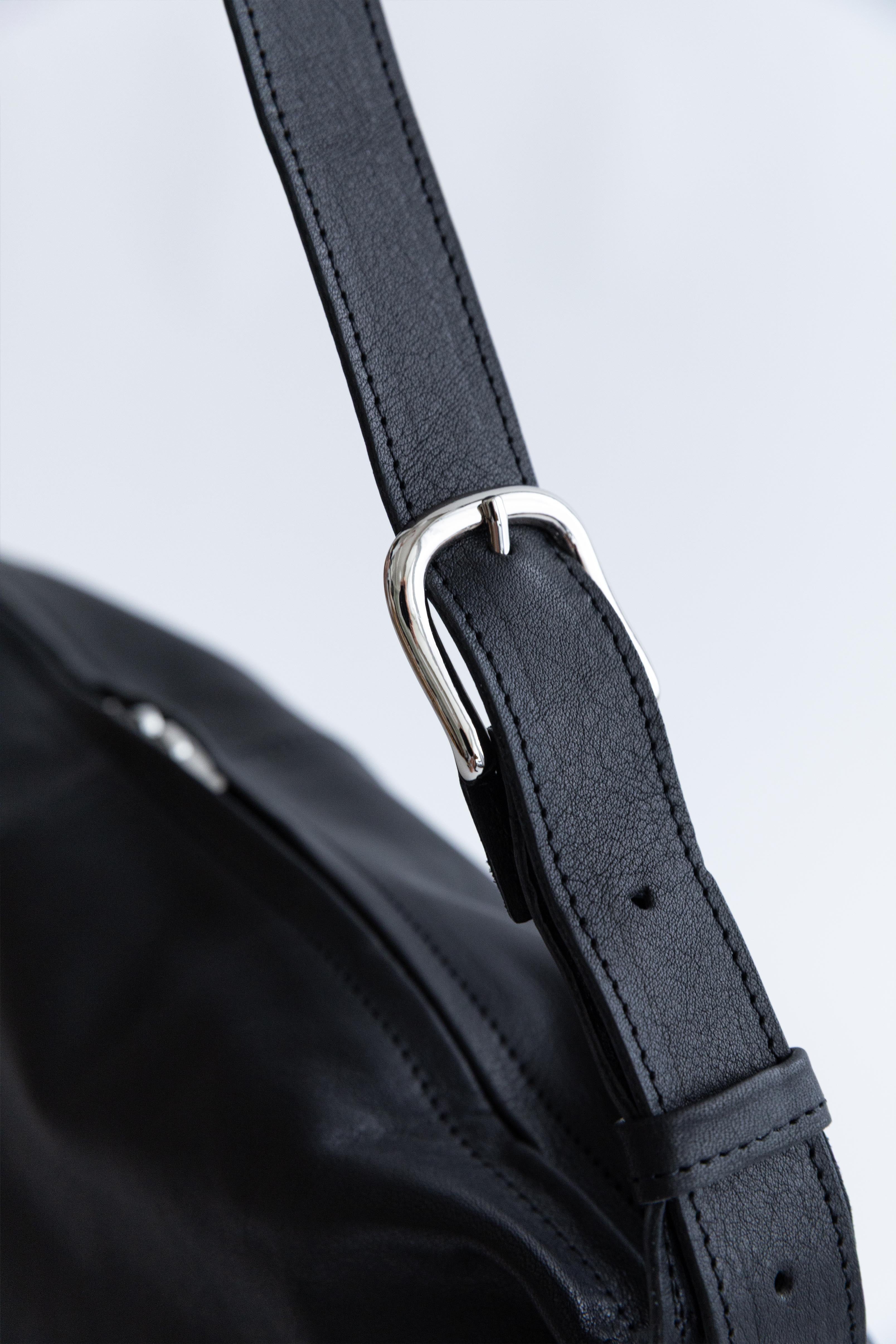 Light Leather Gather 2Way Sholder Bag