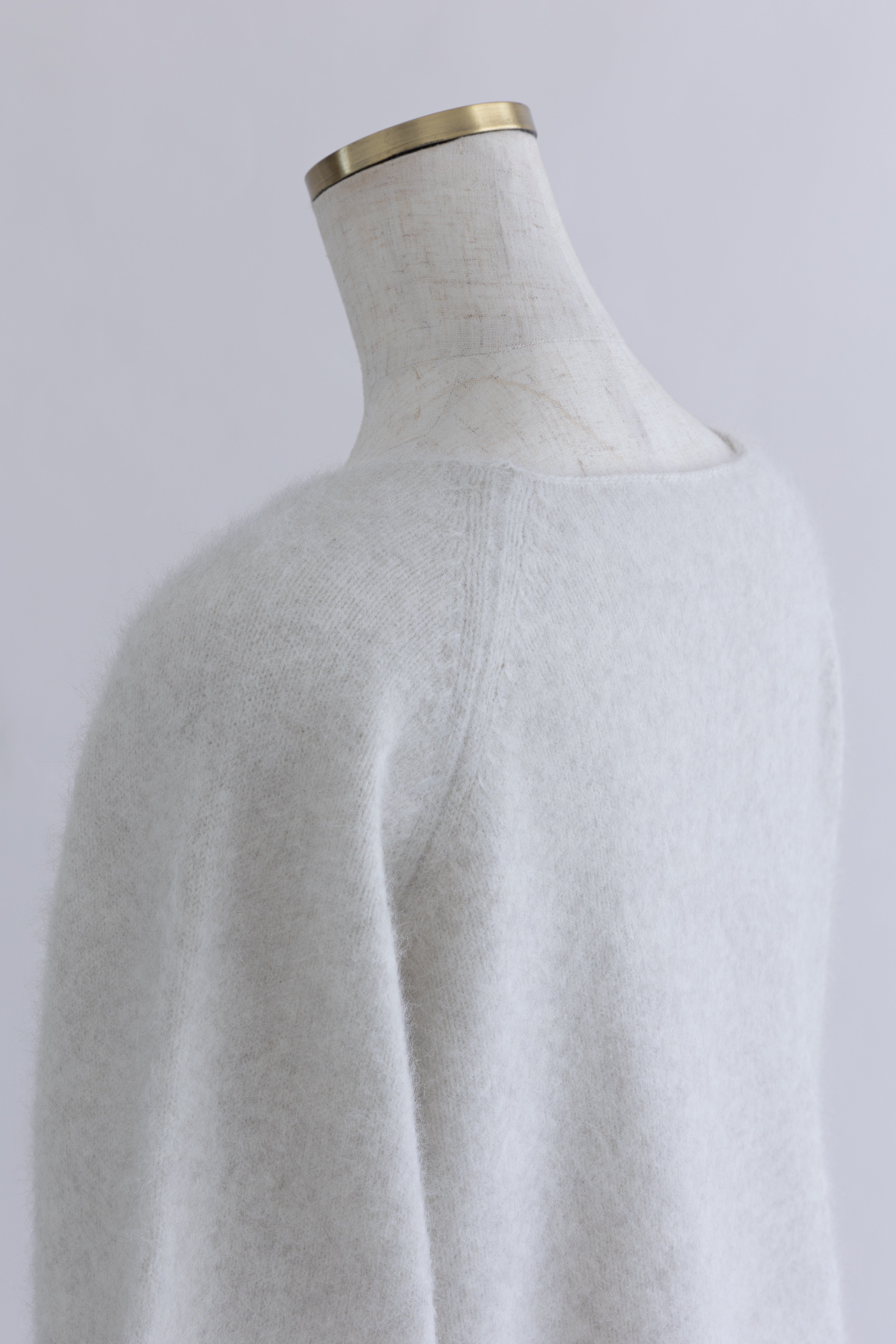 Vneck Fox Over Knit