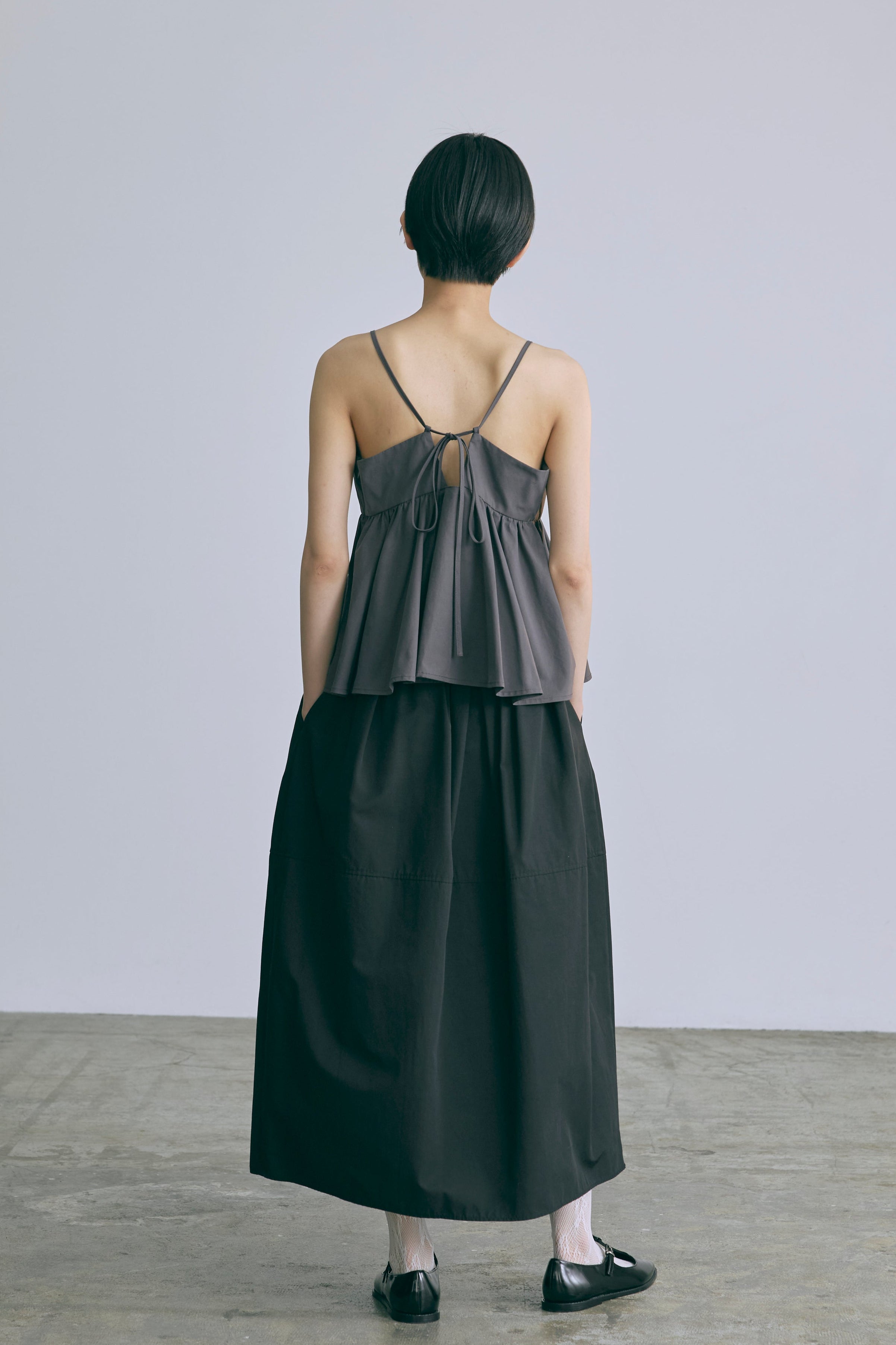 Gathered Layered Camisole