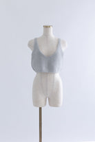Kirakira Knit Bustier シルバー